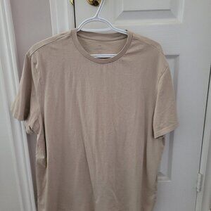 H&M Plain Tan/Beige T-shirt